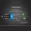 3.1A Dual USB Car Charger with LED Display, Monitors Voltage & Current