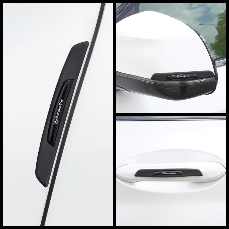 ULA5 Car Body Rubber Anti-Collision Strip Anti-Scratch Protector Stickers Accessories For Mercedes-Benz GLC X253 X254 C-Class W205 W2