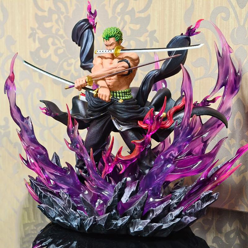 ГОРЯЧАЯ Новая фигурка Аниме Зоро One Piece Jt Статуя Полный ассортимент Взбешенный ПВХ Статуя Коллекция Модель Украшение комнаты Рождественские подарки