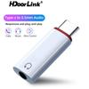 HdoorLink 3.5mm Female To Type C Male/Lightning Adapter For Iphone 15 Huawei Wired Headset Converter OTG Earphone Audio AUX Adapter