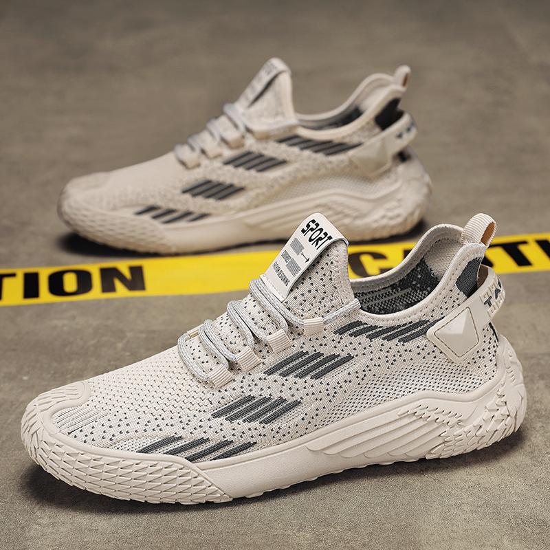 Обувь для мужчин Повседневная обувь Повседневные кроссовки Спортивные и досуговые мужские кроссовки Ткань Износостойкая Универсальная Вентиляция Мода