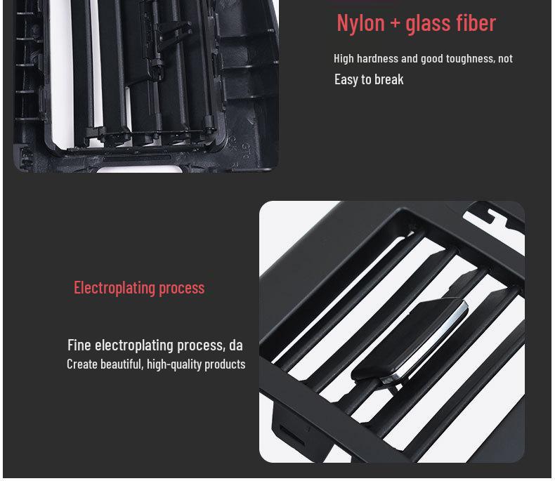 Панель заднего дефлектора кондиционера Mercedes-Benz GLK-Class - Сборка решетки GLK220/300