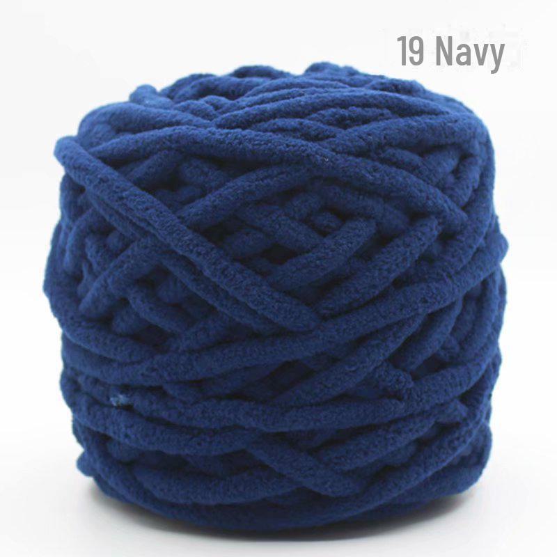 Толстая пряжа Ice Wool для вязания одеял, тапочек, шейных платков и шарфов