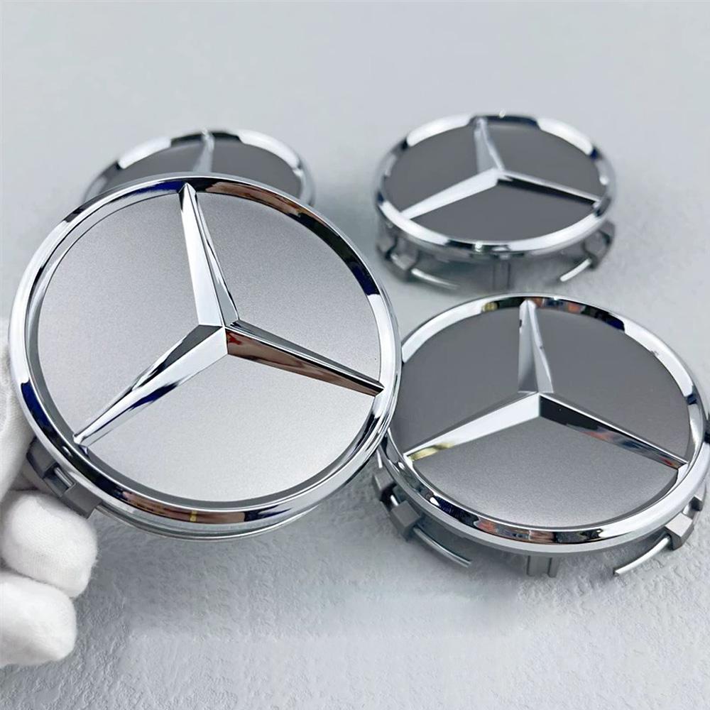 CQT1 Для Mercedes Benz AMG 4 шт. 75 мм Колпачки центральных ступиц колес автомобиля Крышка для классов B/C/E/S w204 w211 w205 W212 w203 w213 w124 автомобильные аксессуары