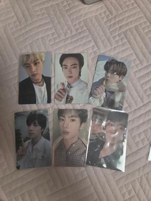 BTS Bangtan Boys Джин Набор фотокарточек из 6 штук Продажа Б/У