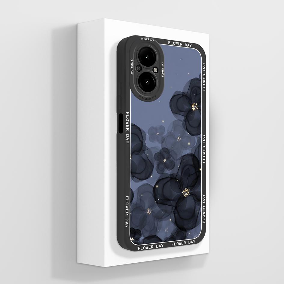 Чехол для Oppo Realme C67 C65 C63 C61 C25 C25S C25Y C30 C30S C31 C33 C35 C55 C51 C53 Ленивый кот Мягкий жидкий силиконовый защитный чехол для Oppo Capa