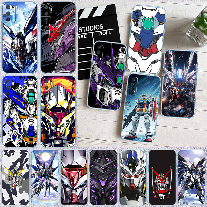 JO27 Gundam Phone Case for Motorola E22S E7 G6 G7 G8 G9 Plus Power Play G10 G20 G04 E30 E40 E22 E20 E13 G22 G23 G Stylus Play