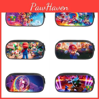 Пенал Nintendo Super Mario для учеников начальной школы, мультяшный стиль, сумка для хранения ручек
