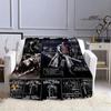 Crusade Cross Templars Knight Printed Blanket Flange Warm Blanket Bed Linings Picnic Blankets Home Travel Born Birthday Gift