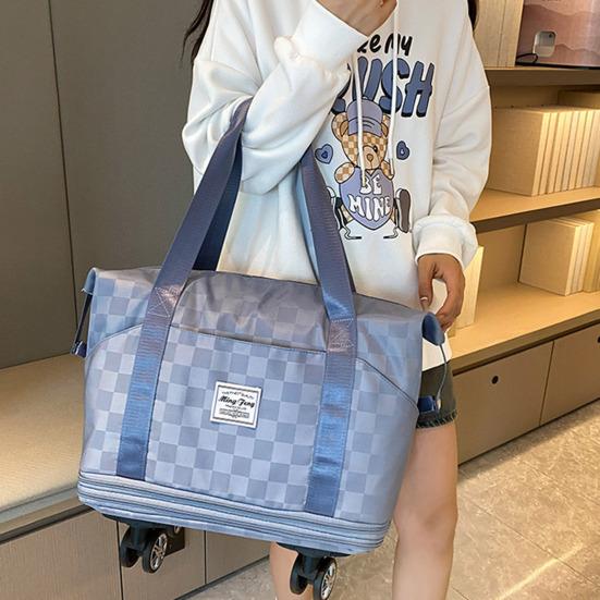 Сумка для хранения объемом 36–55 л. Расширяемая сумка для хранения со съемными колесиками. Сумка для багажа.