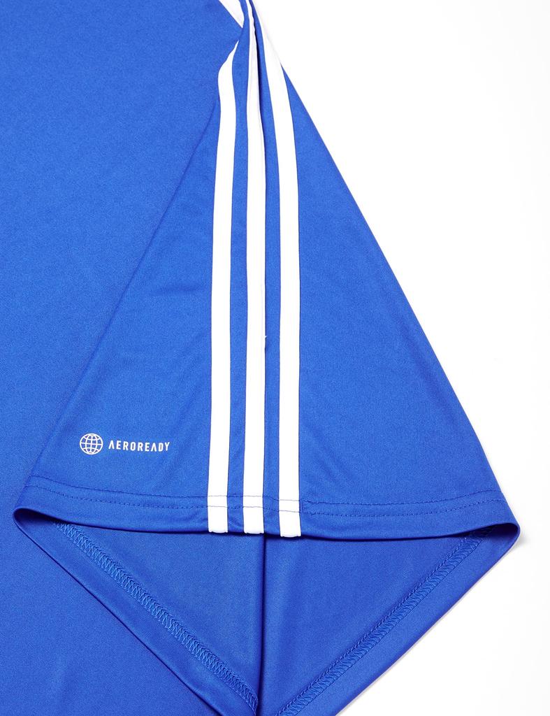 Adidas Tavera 23 Jersey Soccer Short Sleeve Team Royal Size S Men's T-Shirt, Blue/White (H44528), (WJ465)