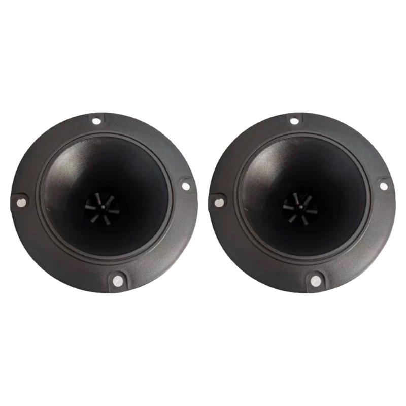 95-мм рупорный твитер Пьезоэлектрический рупорный твитер Высокочастотный звук Долговечность Пластиковый корпус Для энтузиастов звука