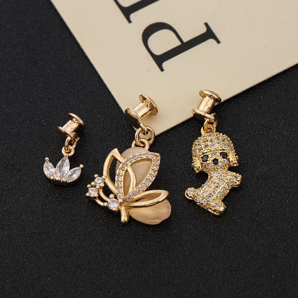 Metal Nails For iwatch Diamond Accessories Pendant Silicone Strap Decorative For Apple Watch