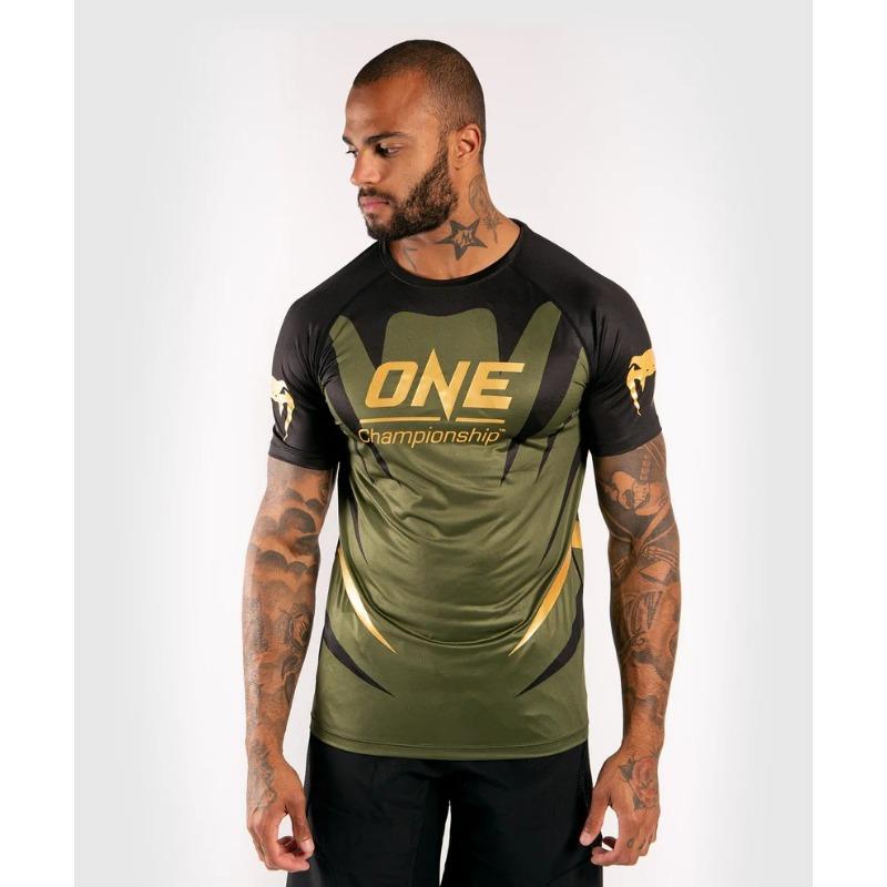 Летняя мужская 3D-печать Боевая одежда Команда ONE Championship Форма для фанатов Дышащая с круглым вырезом с коротким рукавом Мужская Детская Повседневная футболка