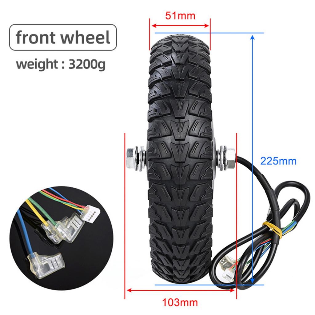 250 Вт Мотор-колесо Двигатель Колесо Колесо для электросамоката Противоскользящая шина Запасная часть Совместимо для Xiaomi M365 Электрический