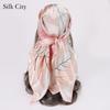 High-quality Luxurious Silk Scarves Headband Scarfs Neck Scarf For Women Chain Silk Scarf Women's Decorative Shawl