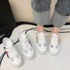 Сетчатые маленькие белые туфли женские новые летние универсальные дышащие модные туфли спортивные тонкие туфли женские кожаные туфли