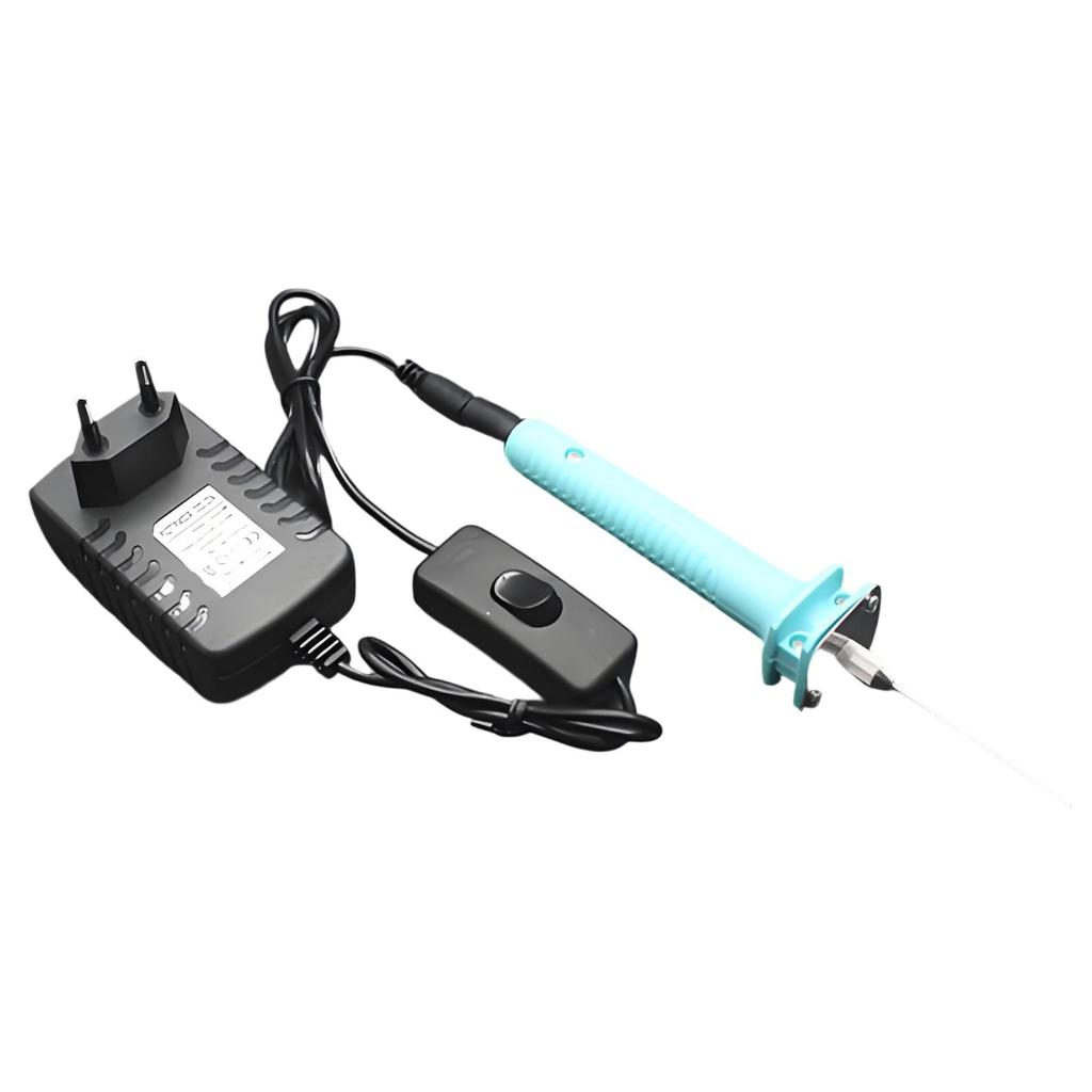 Электрическая ручка для резки пенопласта с прецизионным игольным наконечником, быстрый нагрев, для пенопласта, пластика, резины, для рукоделия, европейский блок питания в комплекте