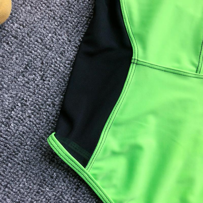 Женский сплошной цвет цельный купальник сексуальный сетчатый купальник бикини