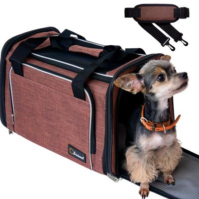 Представлено в Bicieeel Dog Cat Carrier Переноска для домашних животных Вмещает в себя легко и 2 средних летних и зимних маленьких и средних переносных чехла для собак [Модель