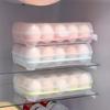 Plastic Egg Storage Box 15 Grid Egg Dispenser High Quality Egg Organiser Tray  Kitchen