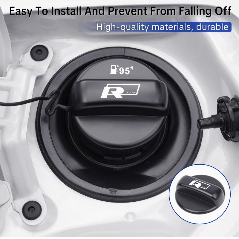 Car Fuel Tank Protection Cap Auto Interior Accessories For Volkswagen VW Jetta Golf Beetle EOS GTI MK2 MK4 MK5 MK6 MK7 Sagitar zo7