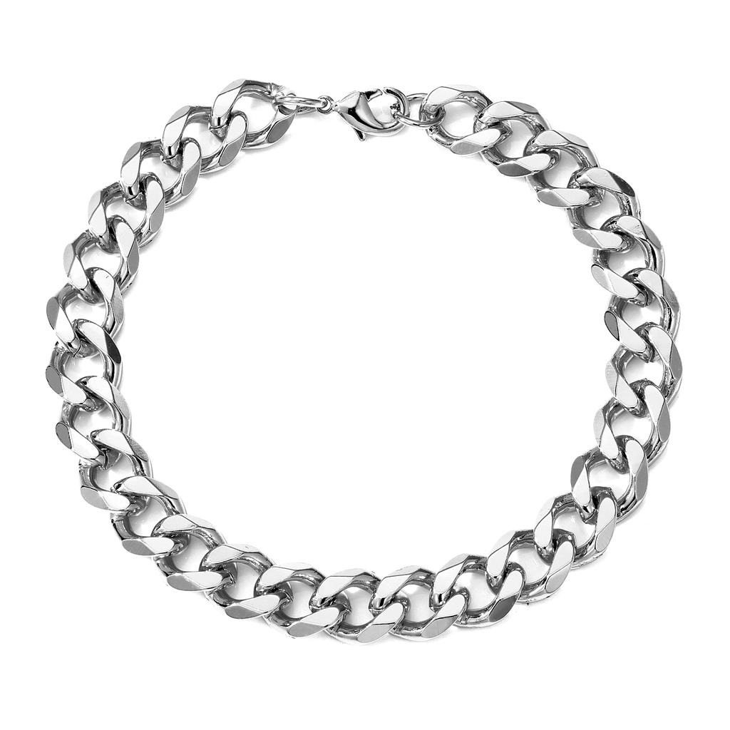 Motorcycle Men's Mobile Phone Shiny Bracelet Fashion Party Bracelet Chain Link Bracelet Hip Hop Jewelry Korean Simple Bracelet Men's Bracelet Women's