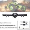 (H0826)Metal Rear A Xle Gearbo X Transmission Bo X For Wltoys 12428-ABC/FY-01 02 03 Car