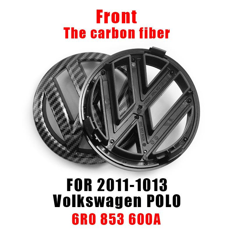 VW GTI GOLF 2026 Hot For VOLKSWAGEN VW Cup Holders 120mm 110mm VW Car Logo Emblem Hood Front And Rear Tail Mark Rear Badge Repla