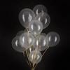 30 Pcs Clear Balloons Transparent Latex Balloons Wedding Party Supplies Brithday Party Decor DIY Balloons Decor