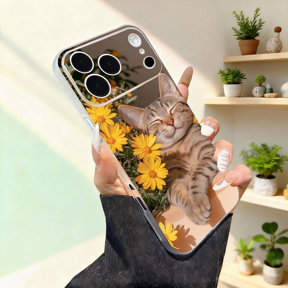 Yellow Sunflower Beautiful For iPhone 11,12,13,14,15,16,17,Pro,Max,Plus,Mini,SE4,E Phone Case With Magsafe Wireless