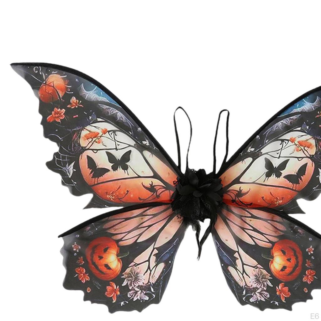 Декоративные крылья на Хэллоуин, костюмы для ролевых игр, дни рождения для женщин и девочек