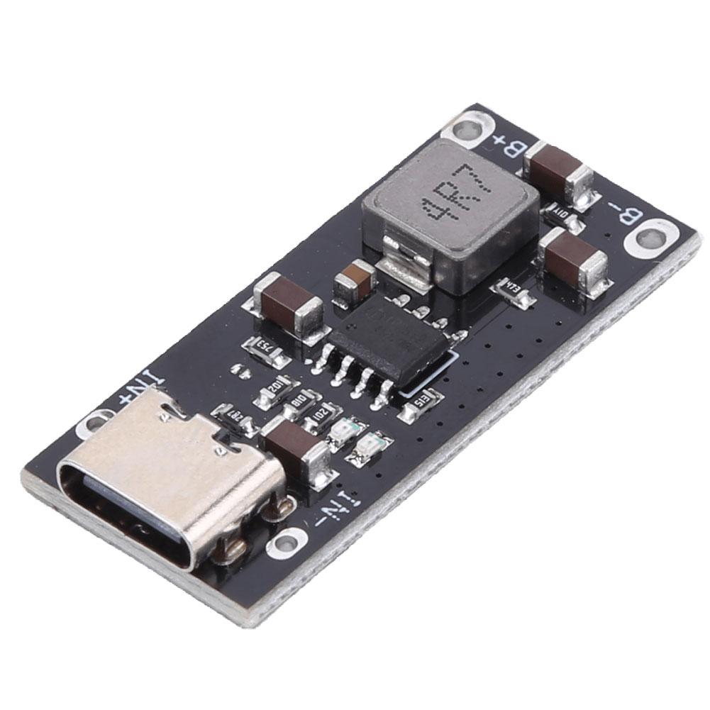 1-10PCS Type C USB Input High Current 3A Polymer Ternary Lithium Battery Quick Fast Charging Board IP2312 CC/CV Mode 5V To 4.2V