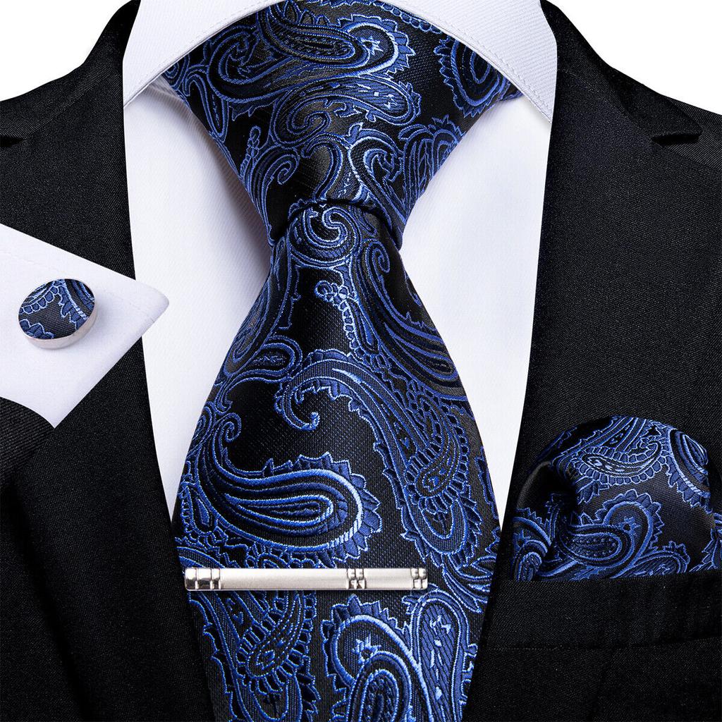 Мужские зажимы для галстука Slik, зеленый однотонный галстук, квадратные запонки на свадьбу, США