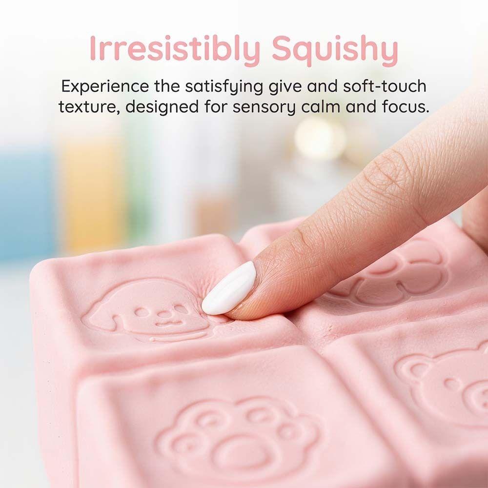 Relax Gift Cube Cake Bread Squeeze Toy Sensory Slow Rebound Squeeze Toy Kids Toy