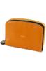 Кошелек двойного сложения из натуральной кожи горчичного цвета [Dakota] женский DA-30521-53
