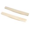 Musiclily Pro 73.66mm Bone Saddles with String Length Compensation for 6-String Martin Acoustic Guitars, Ivory (Set of 2)