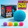Nee Doh Fuzz Ball Blind Box Series, Soft Stress Relief Fuzzy Ball, Desktop Ornament Fun Squishy Toy for Pressure Relief
