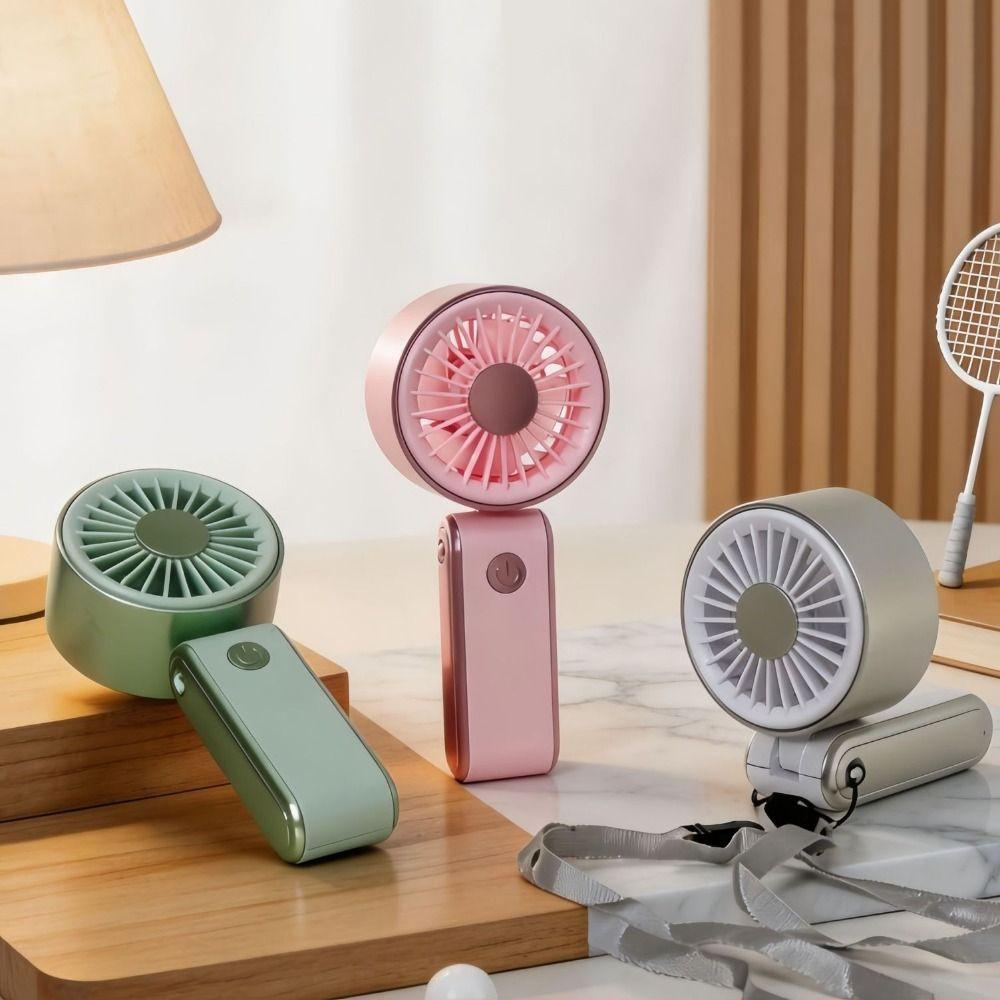 Quiet Operation Handheld Mini Fan Foldable Personal Cooling Fan Indoor Outdoor Use