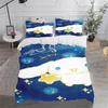 Cinnamon Dog Sanrio Twin Size Bedding Sets Duvet Cover 3-Piece Set 1 Quilt Home  Polyester Comforte Luxury Anime