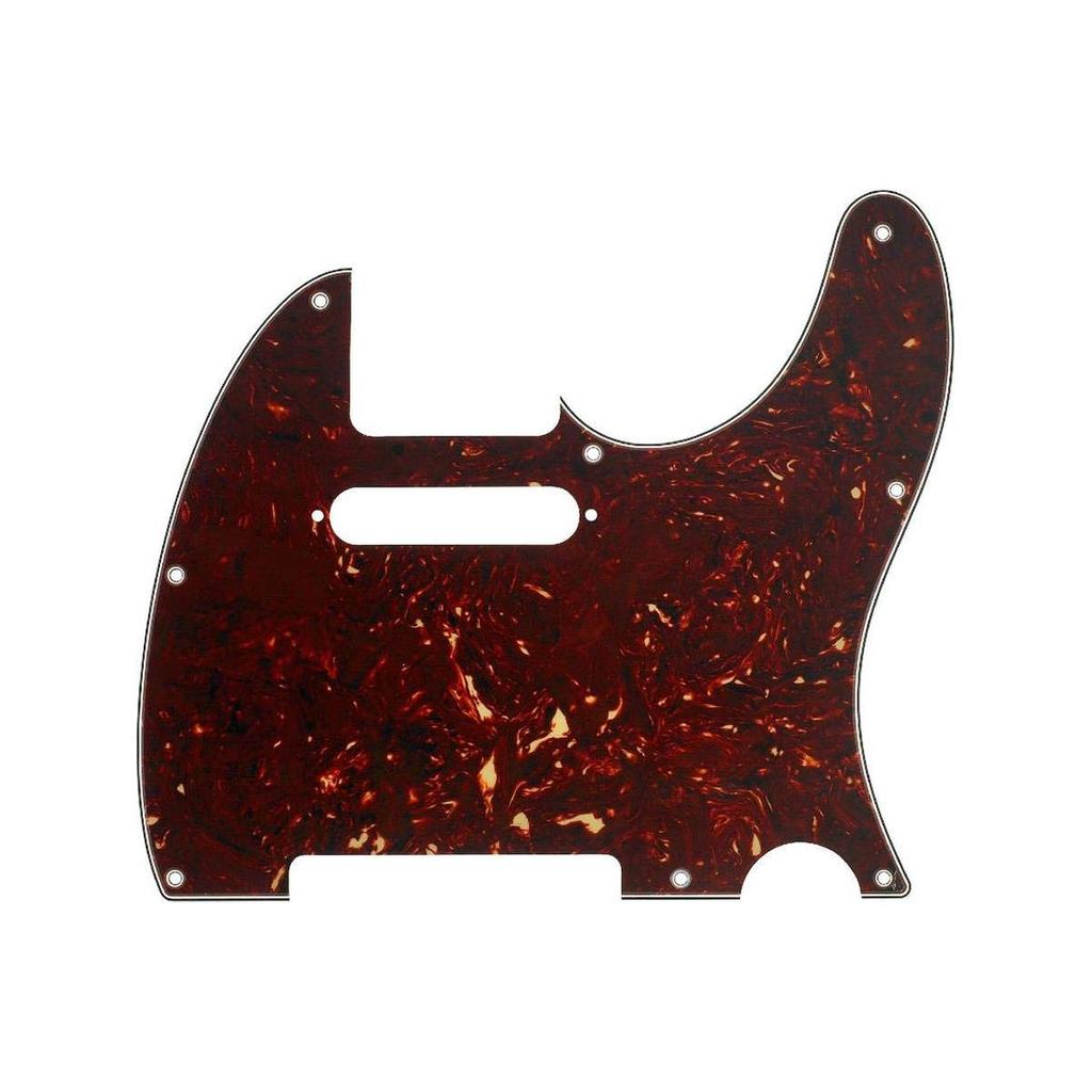 Fender Pickguard MOUNT TORTOISE SHELL 8-HOLE MULTI-PLY TELECASTER® PICKGUARD,