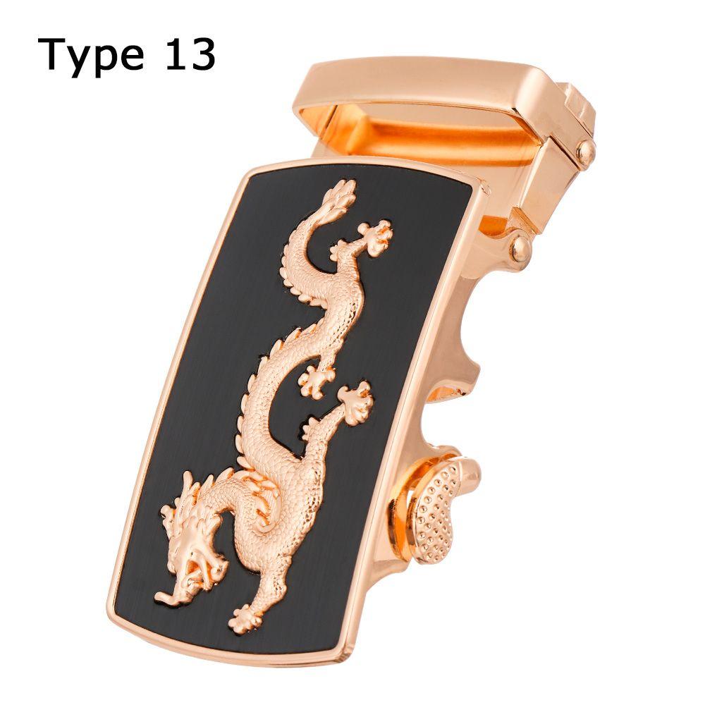 Buckle Slide Belt Strap Buckle Leisure Belt Head Men's Belt Head Belt Buckle Business Accessories