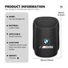 BRHE9 Car Door Water Cup Holder Back Seat Drink Rack Leather Storage Box For BMW X3 X5 M5 M3 E46 E90 E60 F10 E39 F30 E36 G30 E87 E70