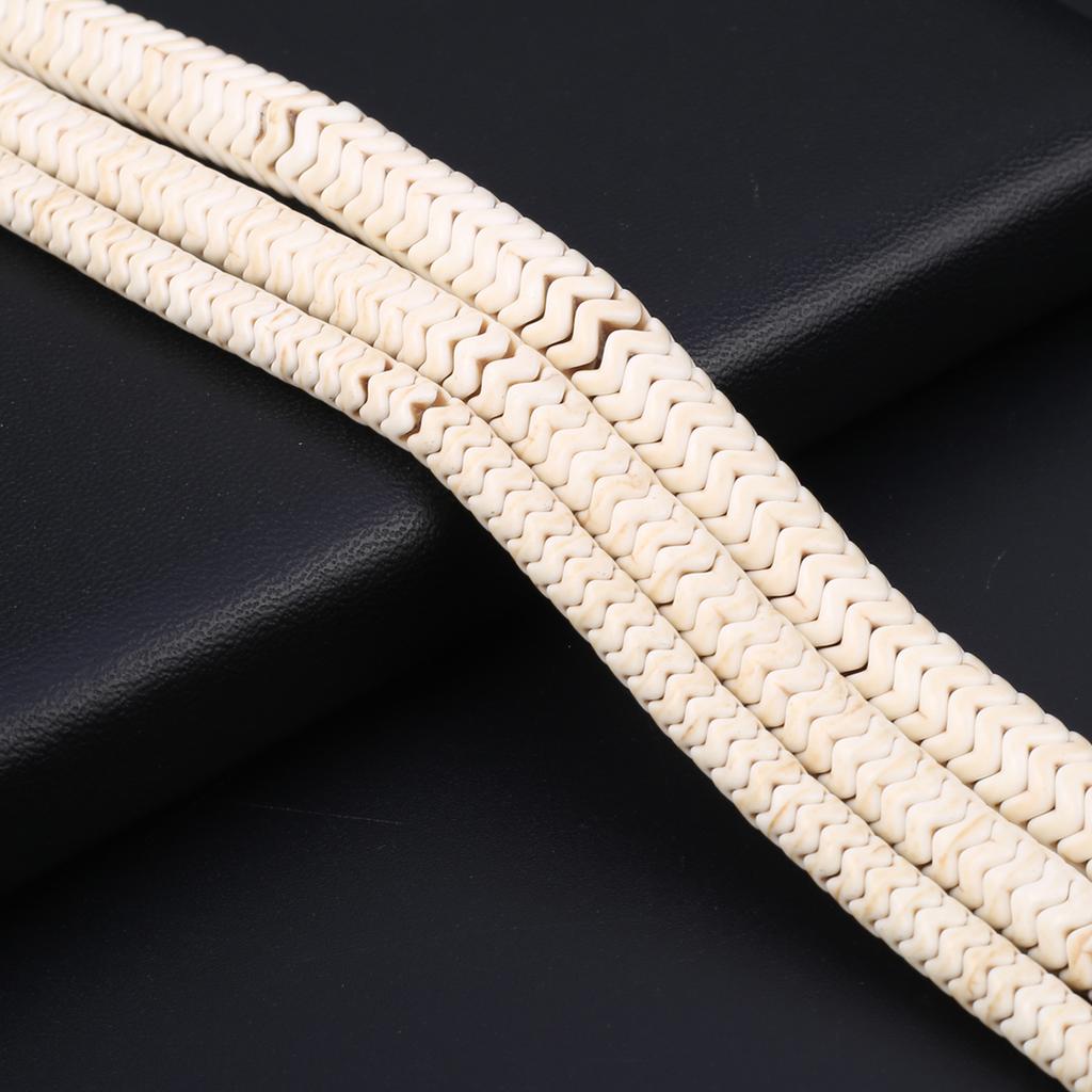 1 нить энергетические бусины из натурального камня в стиле бохо, волнообразная форма, голубые бирюзовые, свободные разделительные бусины для изготовления украшений своими руками, рождественские ожерелья, аксессуары для рукоделия