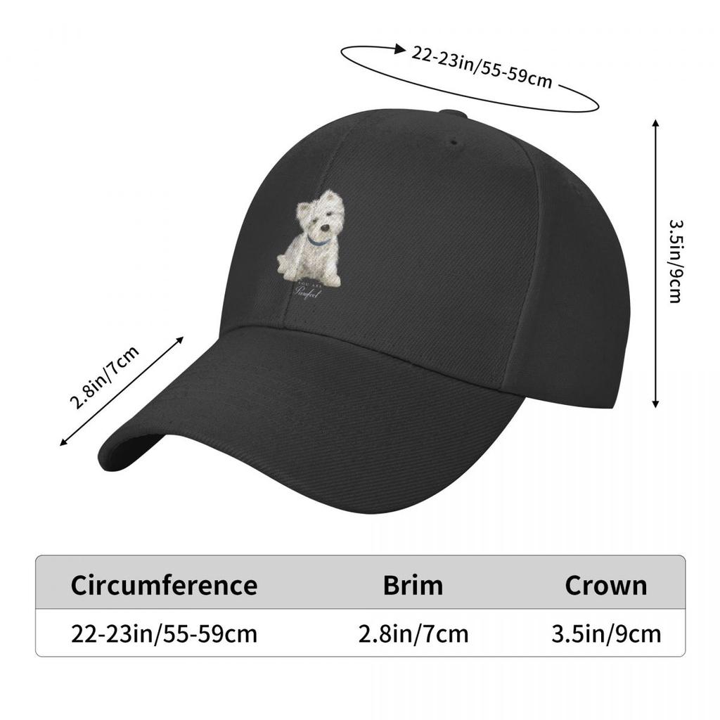 Бейсбольная кепка Sweet West Highland White Terrier для собак, женская дышащая кепка унисекс Westie Puppy Dad Hat, уличная кепка Snapback, кепка