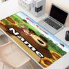 Custom Name Personalized Masha and The Bear Pattern Mousepad, Laptop PC Desk Mat, Decorative Desk Mat for Home Keyboard Pad Gift