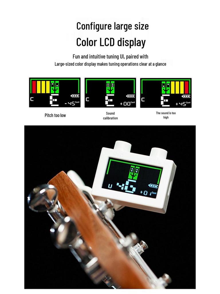 Little Angel WST-570Li Electronic Tuner for Guitar, Bass, and Ukulele