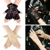 Gloves Ladies Sunscreen Mitten Mesh Mitten Lace Gloves Half Finger Fishnet Gloves Dance Gloves