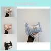 Stylish Street Fashion Pu Shoulder Bag For Women 2024 Trendy Bow Chain Design