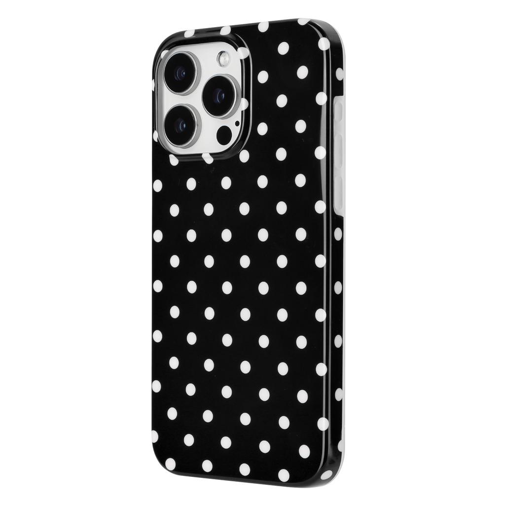 For iPhone 16 Pro Case Dot Design IMD TPU Phone Back Cover